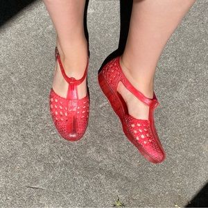 Vintage 1970’s Famolare jelly shoes